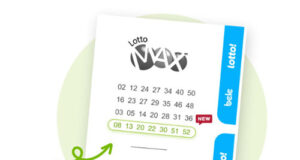 New Lotto Max starts April 14: four rows per $6 ticket lotto max, four sets of numbers