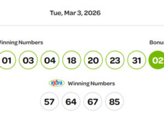 March 3 Lotto Max $75 million jackpot winner in Ontario winning numbers, lotto max, march 3 2026
