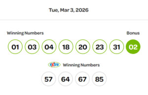 March 3 Lotto Max $75 million jackpot winner in Ontario winning numbers, lotto max, march 3 2026
