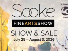 Sooke Fine Arts Show 2026 celebrates 40 years sooke fine arts show, 2026, header