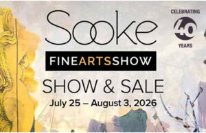 Sooke Fine Arts Show 2026 celebrates 40 years sooke fine arts show, 2026, header