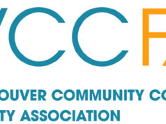 Vancouver Community College faculty protesting cuts vccfa, logo