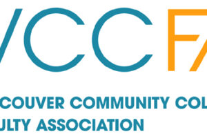 Vancouver Community College faculty protesting cuts vccfa, logo