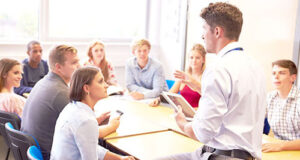 Post-secondary institutions should adjust to current conditions, says Ministry classroom, instructor, Vancouver Community College