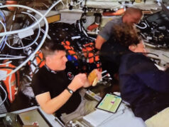 Artemis II: Day 3 meals & tech work Jeremy Hansen, lunch