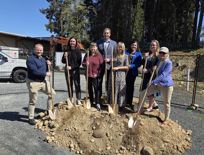 langford council, ground breaking, child care centre