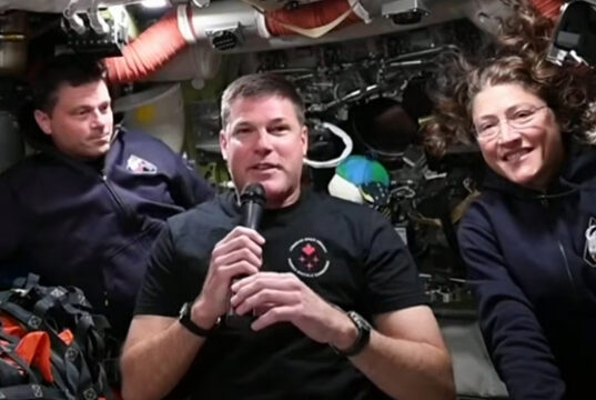 Hansen chats with Canadian youth in Sunday morning livestream jeremy hansen, artemis II