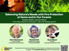 Earth Week webinar: balancing nature’s needs with fire protection creatively united, earth day event, 2026