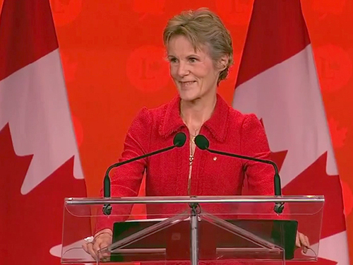 diana carney, liberal convention