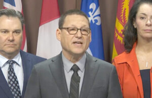 New NDP leader prioritizes affordability & digital surveillance price-fixing avi lewis, press conference