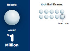 $1 million 649 Lotto gold ball winner in Ontario white ball, 649, gold ball