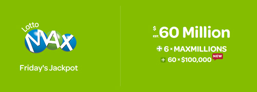 next jackpot, $60 million