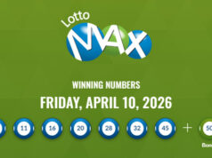 Lotto Max April 10 draw numbers, new game kicks in lotto max, april 10