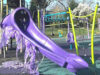 Victoria Police make playground arson arrest playground, slide