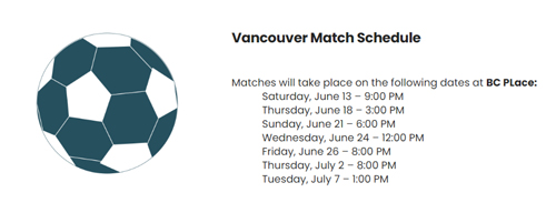 FIFA, world cup, vancouver games