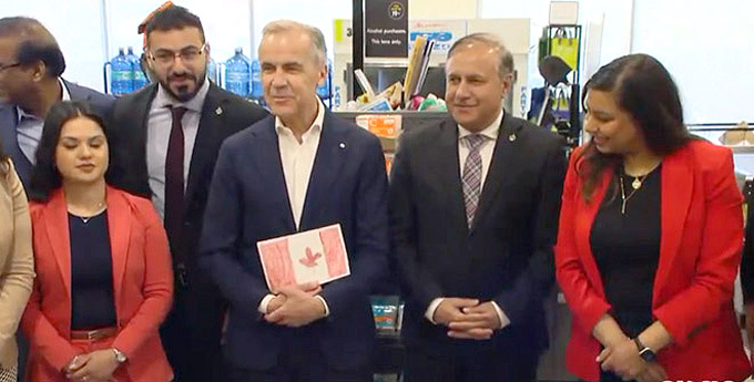 Prime minister, mark carney