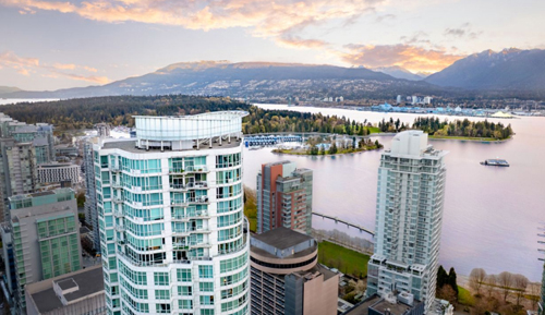 Vancouver-skyline-hotels vancouver, skyline, hotels