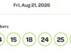 $55 million Lotto Max won in Quebec, half-million Extra in Kamloops, 10 Max Plus winners lotto max, winning numbers, aug 21