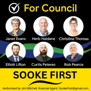 Sooke First for Council – Election on Oct 17, 2026