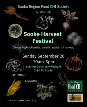 Sooke Harvest Festival – Aug 20, 2026