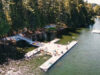 Langford secures Westhills dedication of 40+ acres of parkland Langford Lake, dock