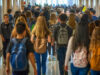 Mental health supports for students: schools, family, youth students, hallway, school, youth